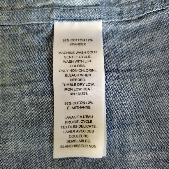 Vineyard Vines Shep & Ian Slim Fit Murray button up shirt size XL blue white - Picture 7 of 9